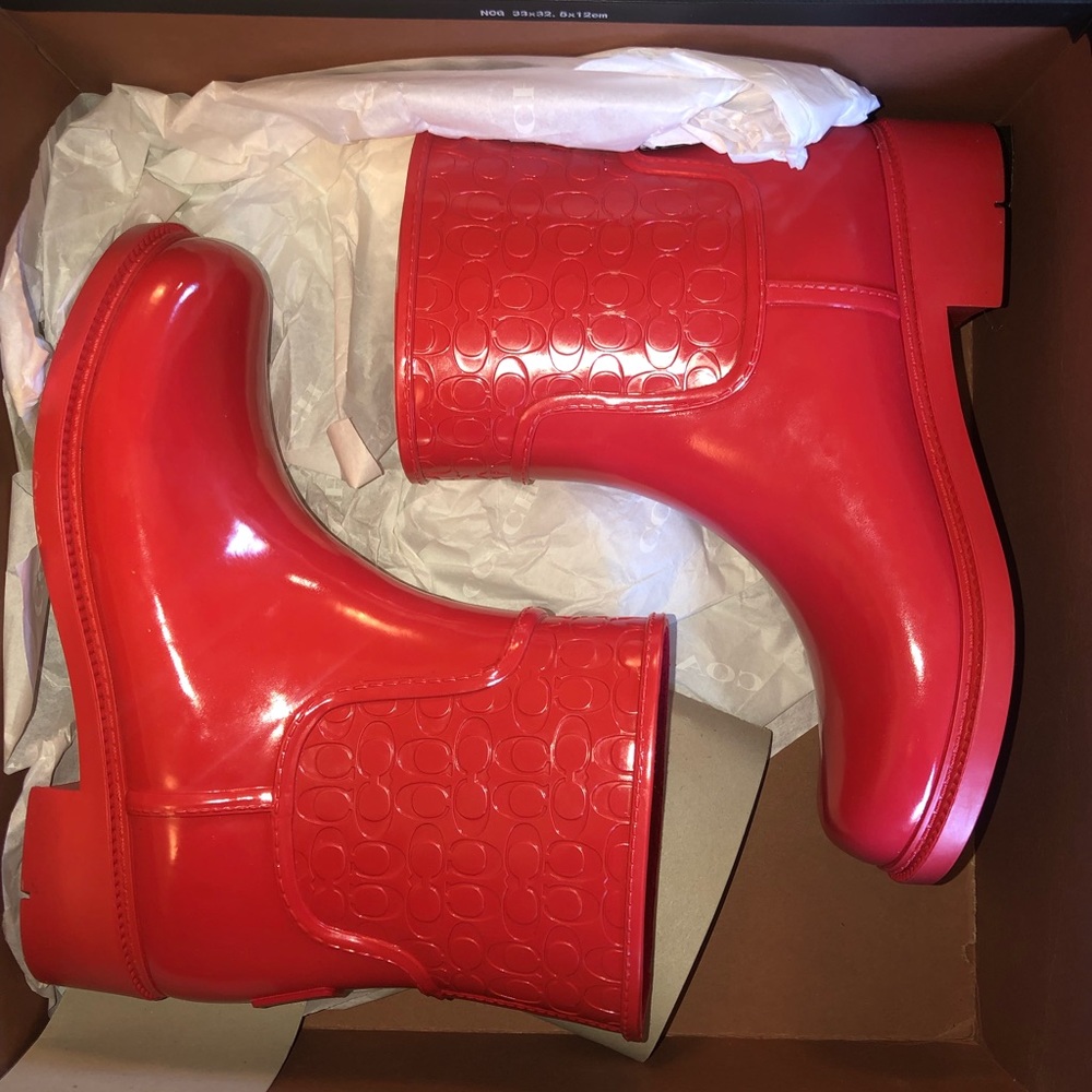 Coach Rain Boots (short)